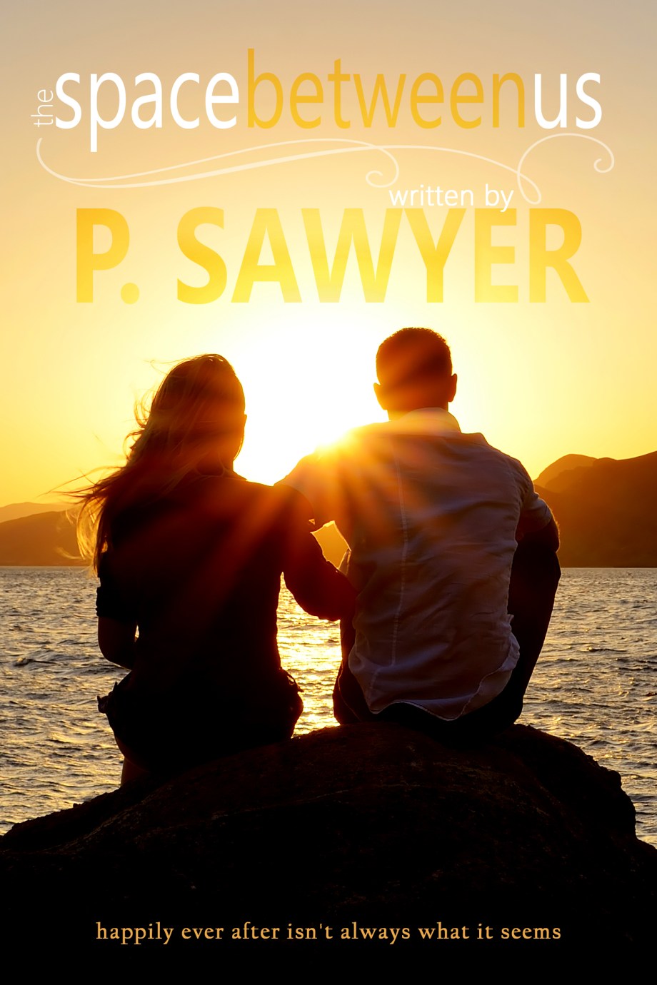 P Sawyer - The Space Between Us Cover