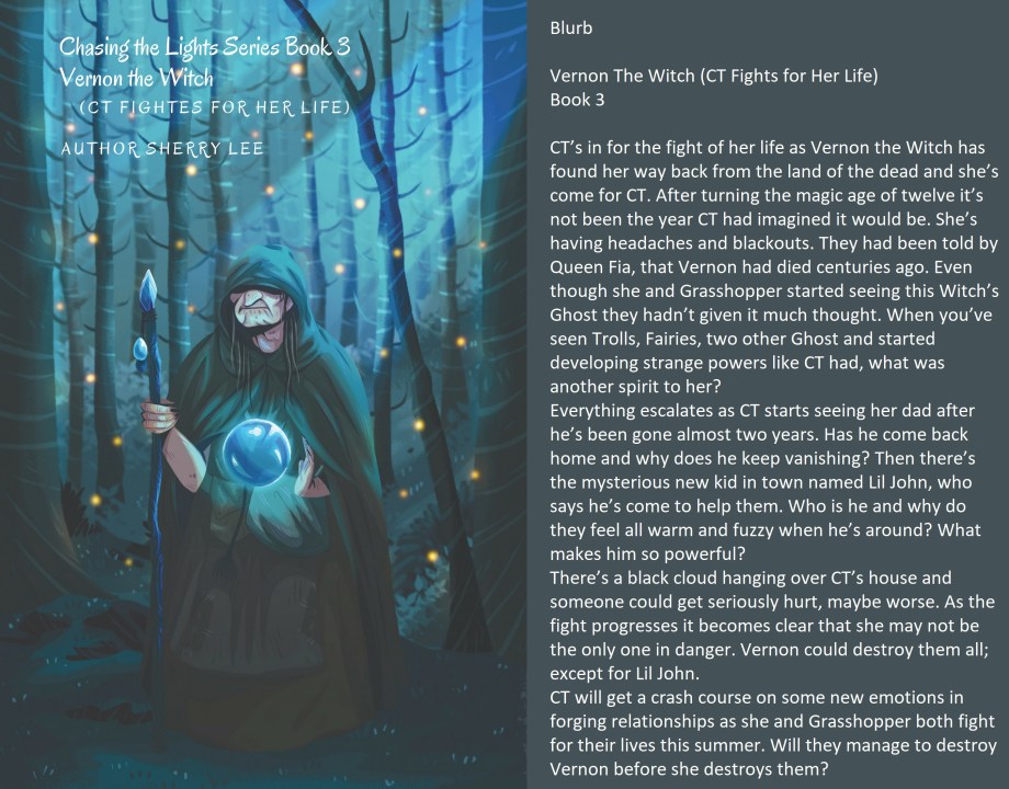 Vernon The Witch cover and blurb