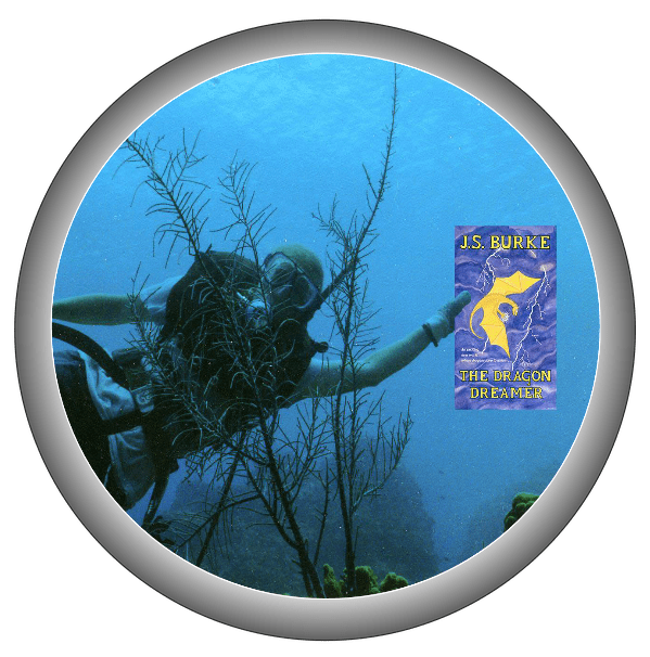 J.S. BURKE DIVER IN ROUND FRAME cropped more